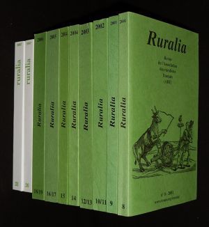 Ruralia, du n°8 au n°21, 2001-2007 (10 volumes)
