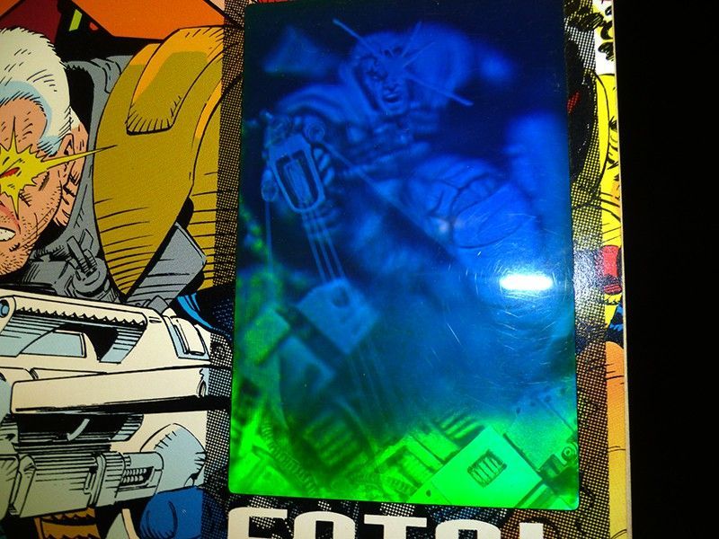 X-Force #25 Fatal Attractions Home Warrior Behold Now the Exodus Marvel (Havok Hologram on Cover)