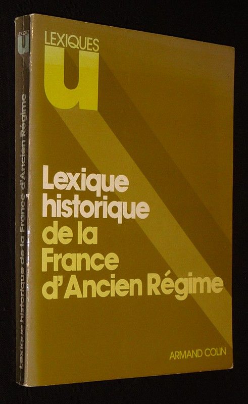 Lexique historique de la France d'Ancien Régime