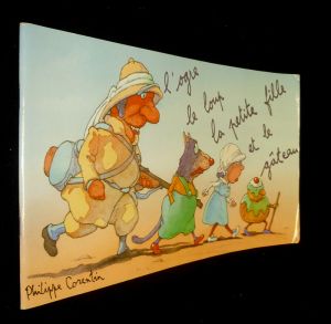 L'ogre, le loup, la petite fille et le gâteau