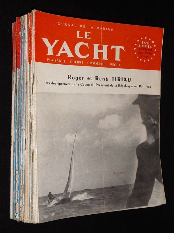 Le Yacht, journal de la marine, du n°3343 (3 janvier 1953) au n°3392 (26 décembre 1953)