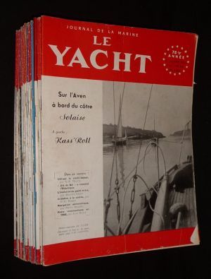 Le Yacht, journal de la marine, du n°3444 (1er janvier 1955) au n°3496 (29 décembre 1955)