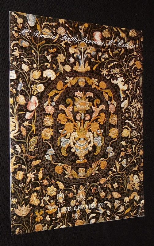 Maîtres Rieunier & Bailly-Pommery et Me Mathias - Dessins anciens, tableaux anciens, tableaux orientalistes, art islamique, art déco, meubles et objets d'art des XVIIe-XVIIIe-XIXe siècles (Drouot-Richelieu, 6 février 1995)