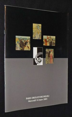 Dumousset & Deburaux, Lenormand & Dayen, Morelle & Marchandet - Gravures, dessins, sculptures et peintures (Drouot Richelieu, 14 mars 2001)