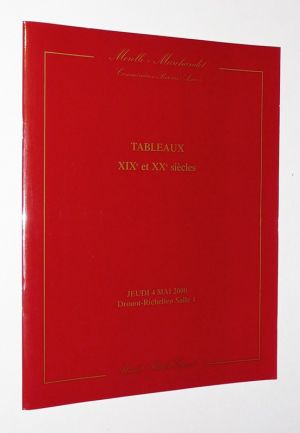Morelle & Marchandet - Tableaux XIXe et XXe siècles (Drouot Richelieu, 4 mai 2000)