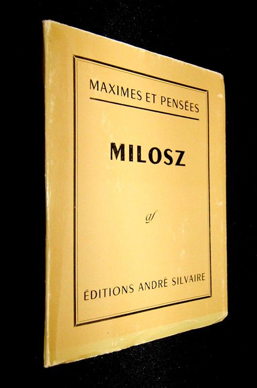 Milosz (1877-1939)