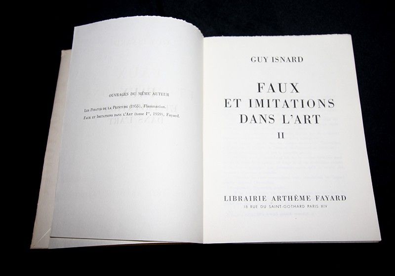 Faux et imitations dans l'Art - Tome 2