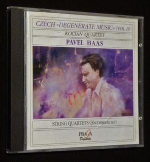 Pavel Haas - String Quartets (3) - Kocian Quartet - Czech "Degenerate Music", Vol. II (CD)