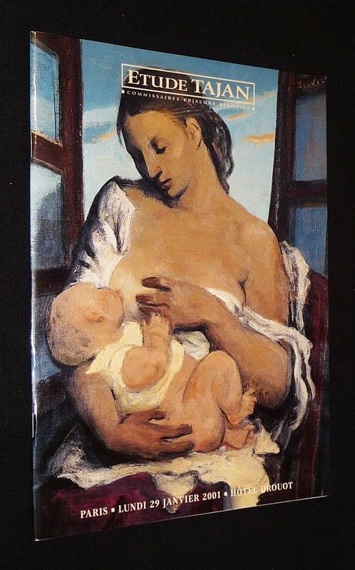 Etude Tajan - Vente du 29 janvier 2001, Hôtel Drouot : Tableaux, dessins et sculptures des XIXe et XXe siècles