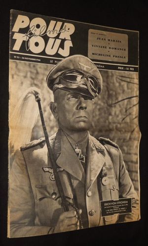 Films pour tous (n°33, 26 novembre 1946) : Jean Marais - Viviane Romance - Micheline Presle