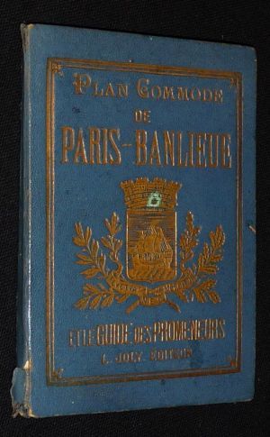 Plan commode de Paris-banlieue et le guide des promeneurs