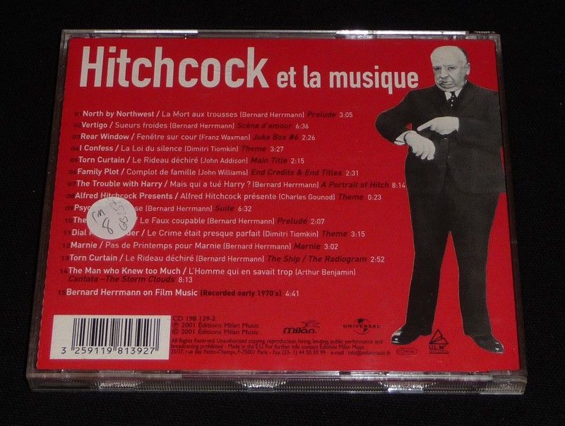 Hitchcock et la musique (CD)
