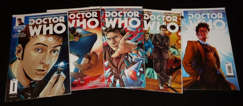 Doctor Who - Les nouvelles aventures du Dixième Docteur, n°1 à 5 (5 volumes)