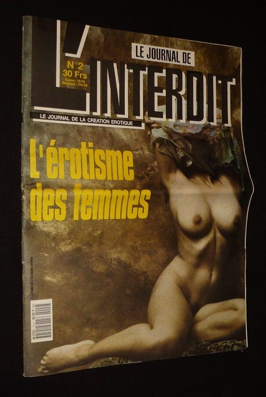 Le Journal de l'interdit, le journal de la création érotique - n°2 (1993)