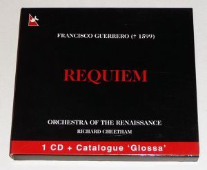 Francisco Guerrero : Requiem (CD)
