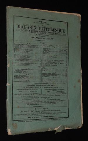 Le Magasin Pittoresque (Tome XVIII - Juin 1850)