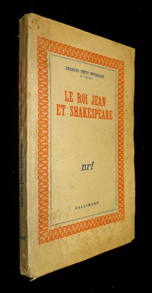 Le roi Jean et Shakespeare