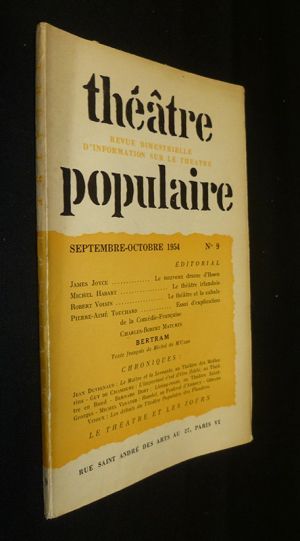 Théâtre populaire, n° 9, septembre-octobre 1954