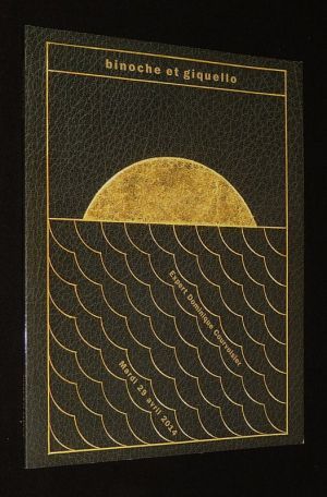 Binoche et Giquello - Vente du 29 avril 2014 : Livres anciens et modernes, édition originales du XIXe et du XXe siècle, livres illustrés modernes, reliures décorées