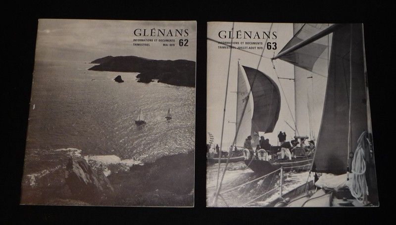 Glénans, n°62 (mai 1970) et n°63 (juillet-août 1970) (2 volumes)