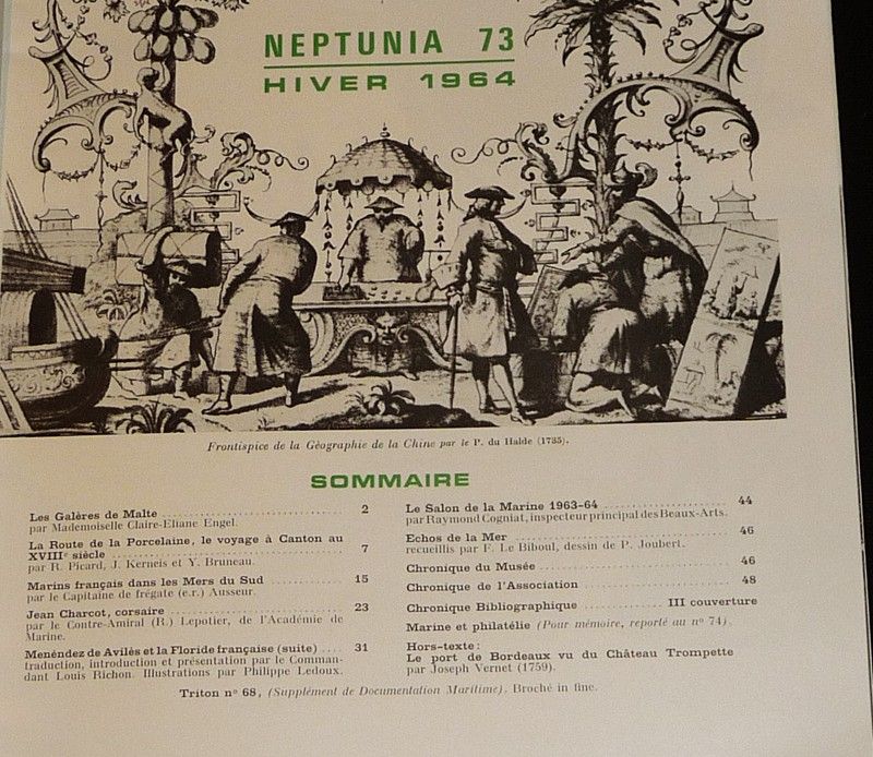 Neptunia (n°73, hiver 1964)