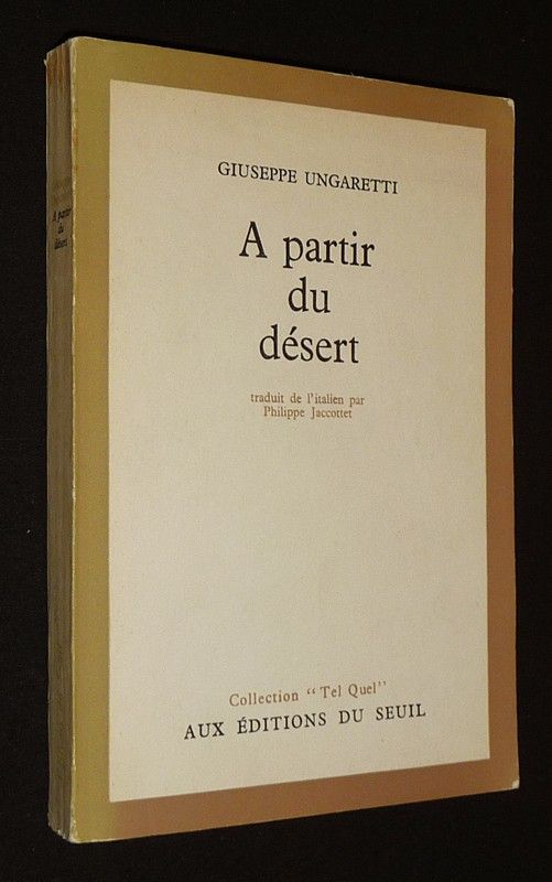 A Partir du désert : Journal de voyage