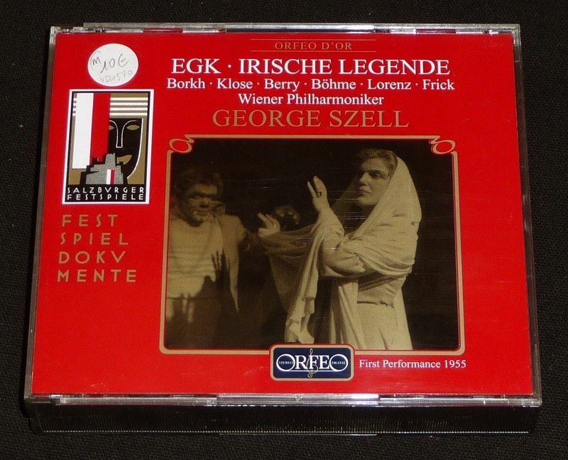 Werner Egk - Irische Legende (2 CD)