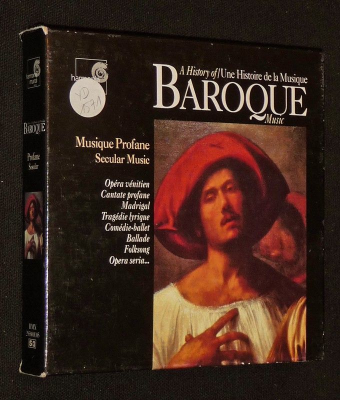 Une histoire de la musique baroque (Coffret 5 CD)