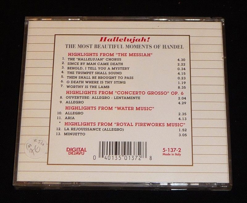 Hallelujah ! The Most Beautiful Moments of 