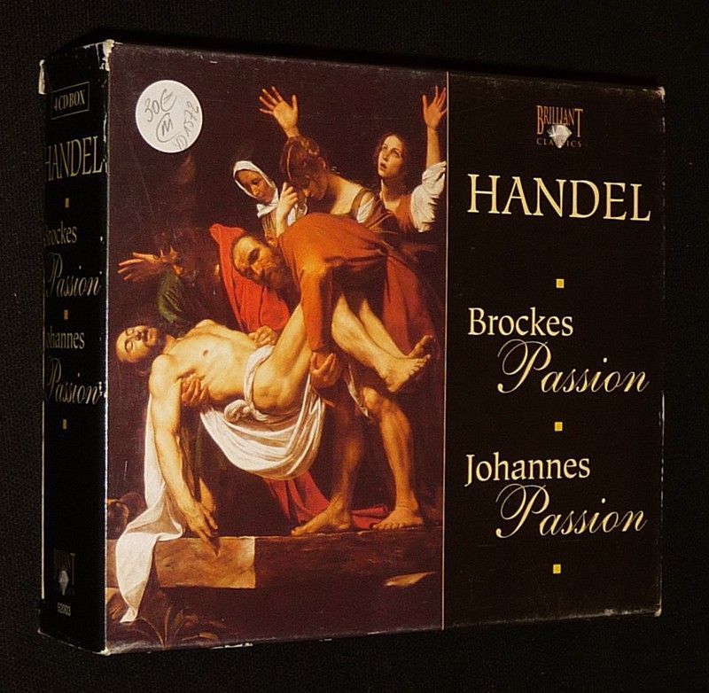 Händel : Brockes Passion - Johannes Passion (Coffret 4 CD)