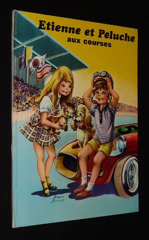Etienne et Peluche aux courses