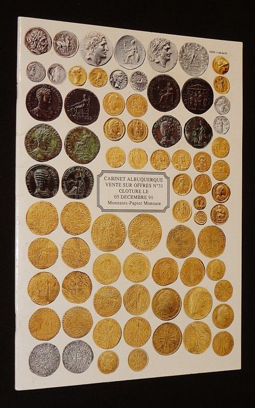 Cabinet numismatique Albuquerque - Vente sur offre n°31, clôture le 5 décembre 1991 : Monnaies de collection papier-monnaie