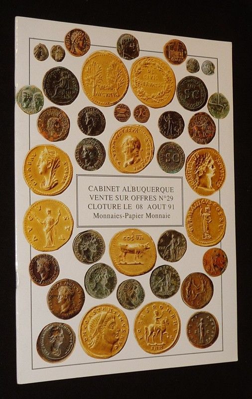 Cabinet numismatique Albuquerque - Vente sur offre n°29, clôture le 8 août 1991 : Monnaies de collection papier-monnaie