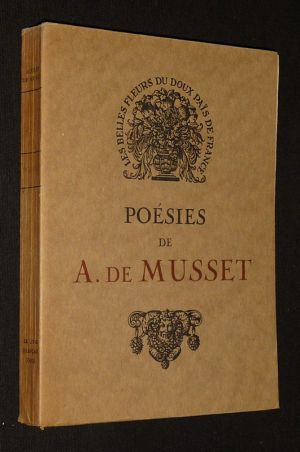 Poésies de Alfred de Musset