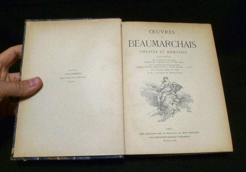 Oeuvres de Beaumarchais. Théâtre et Mémoires