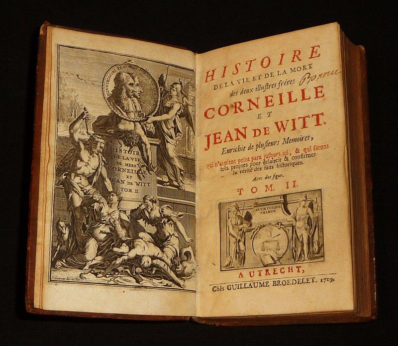 Histoire de la vie et de la mort des deux illustres frères Corneille et Jean de Witt (Tome 2)