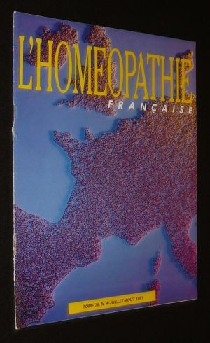 L'Homéopathie française (Tome 79 - n°4, juillet-août 1991)