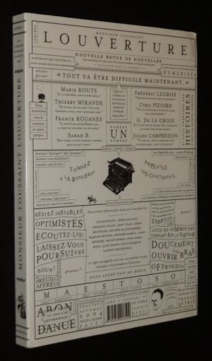 Monsieur Toussaint Louverture, nouvelle revue de nouvelles (n°1, automne 2004)