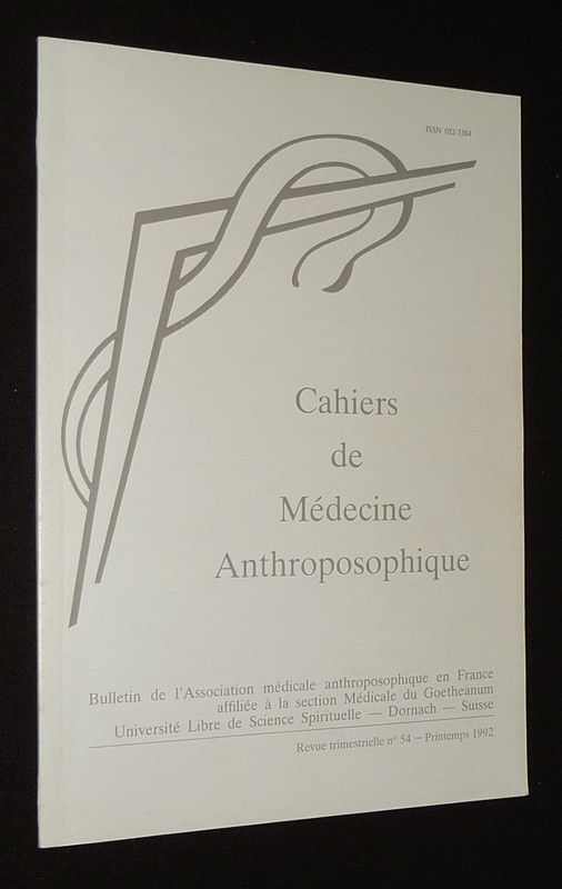 Cahiers de Médecine anthroposophique (n°54, printemps 1992)