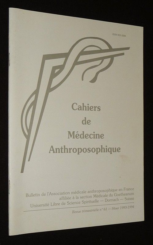 Cahiers de Médecine anthroposophique (n°61, hiver 1993-1994)