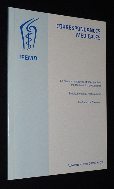 Correspondances médicales (n°25, automne-hiver 2009)