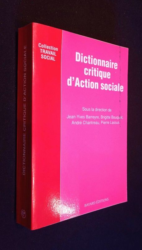 Dictionnaire critique d'Action sociale