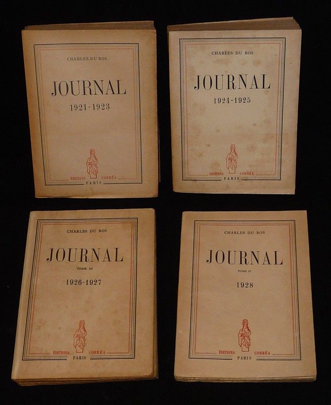 Journal, 1921-1928 (4 volumes)