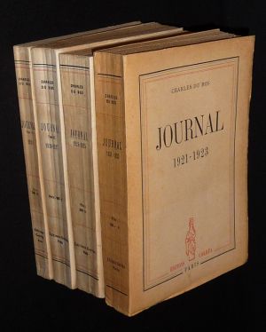 Journal, 1921-1928 (4 volumes)