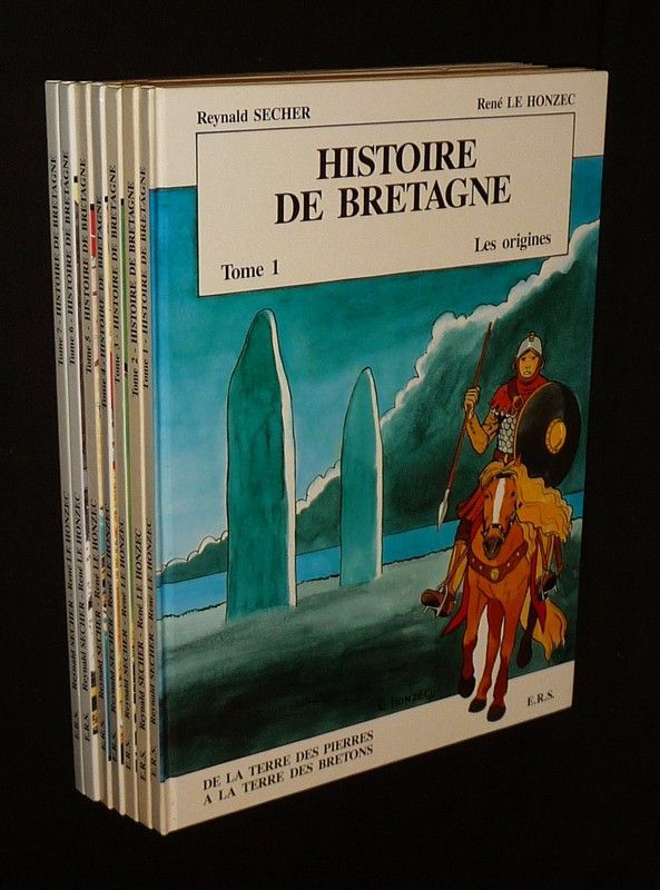 Histoire de Bretagne, Tome 1 à 7 (7 volumes)
