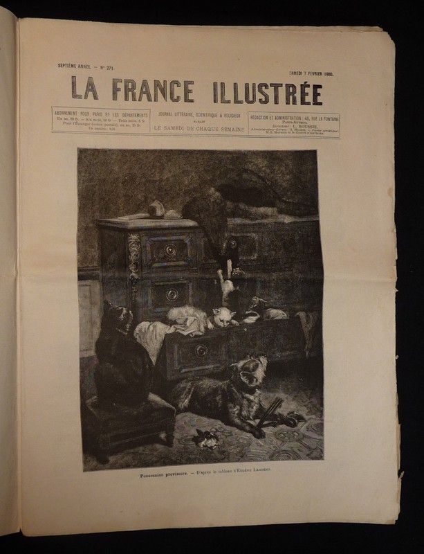 La France illustrée (7e année - n°271, samedi 7 février 1880)