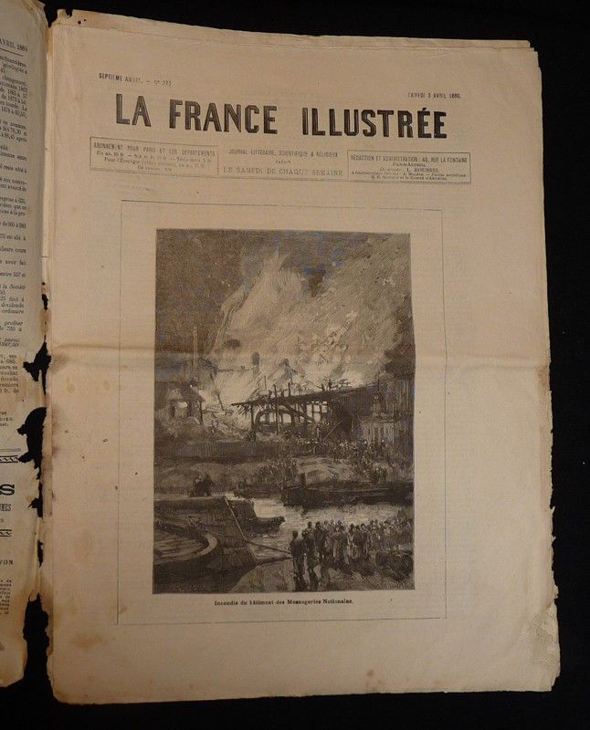 La France illustrée (7e année - n°279, samedi 3 avril 1880)