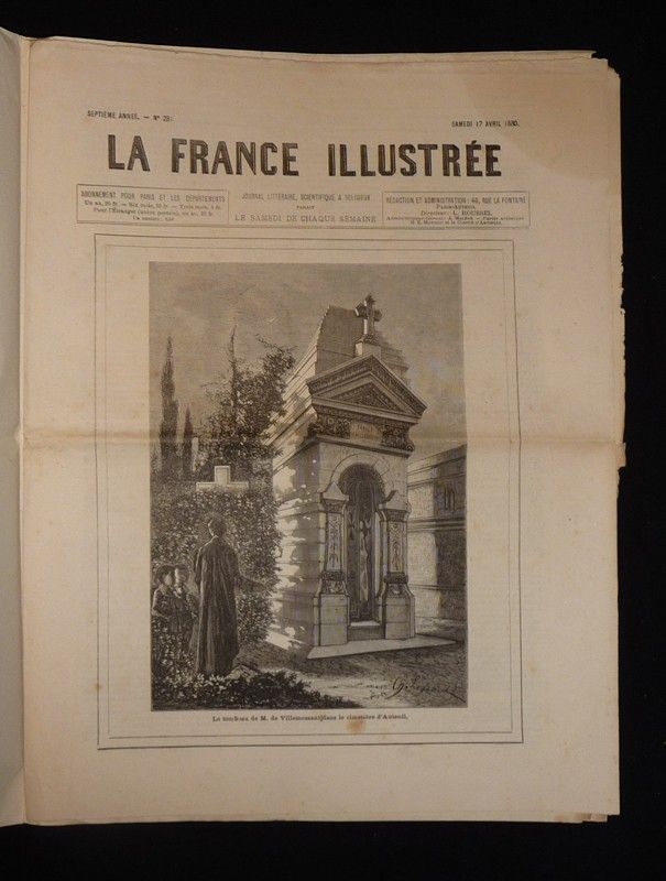 La France illustrée (7e année - n°281, samedi 17 avril 1880)