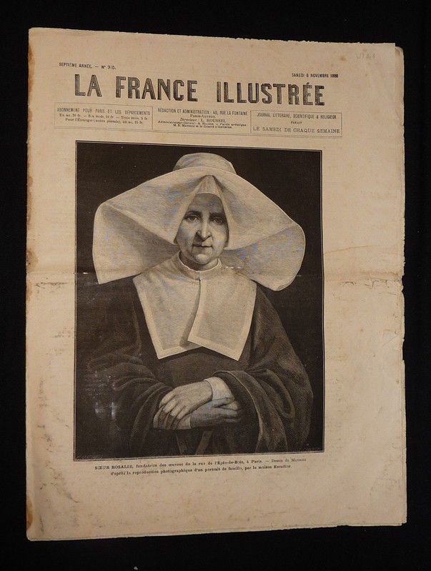 La France illustrée (7e année - n°310, samedi 6 novembre 1880)