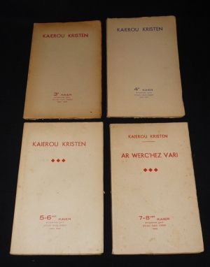 Kaierou Kristen : Kaier 3-8 (4 volumes)